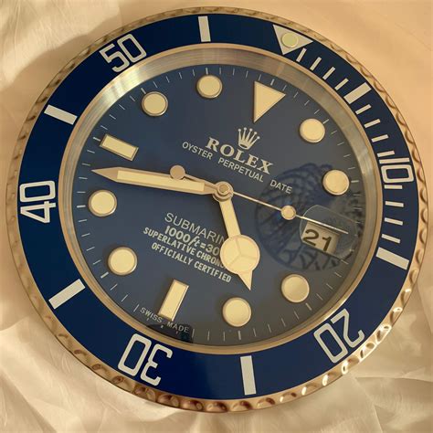 herrenuhren rolex style|Rolex wanduhr original.